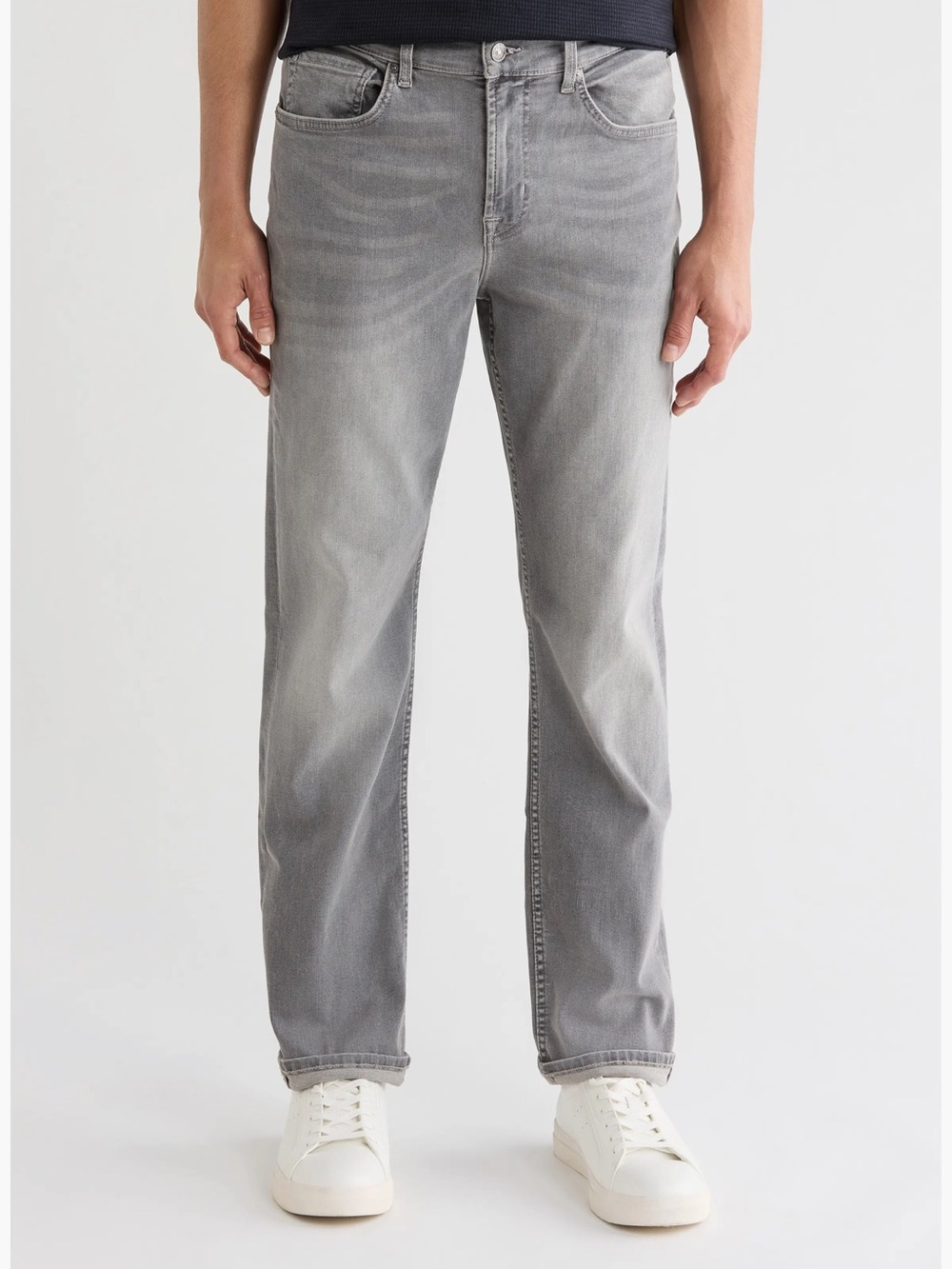 7 FOR ALL MANKIND Standard Fit Grey Jeans Size 32 x 30